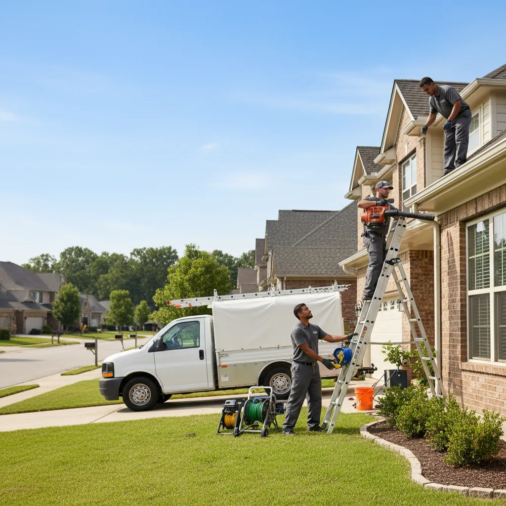 Home Gutter Service in Rhodes, MI near me